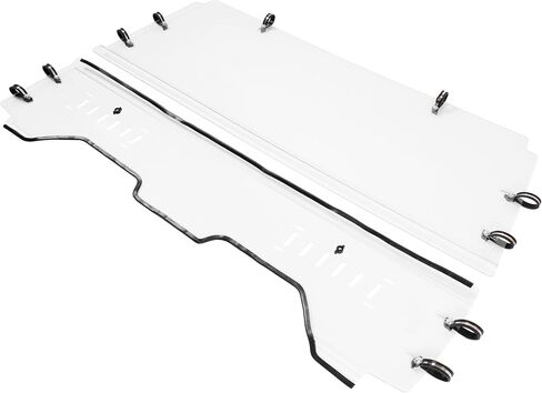 KUAFU Windshield Compatible with 2009-2013 Honda Big Red 4X4 MUV700 Replacement for 2317-0182 Full Windscreen W/ Vent in Saudi Arabia