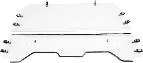 KUAFU Windshield Compatible with 2009-2013 Honda Big Red 4X4 MUV700 Replacement for 2317-0182 Full Windscreen W/ Vent in Saudi Arabia