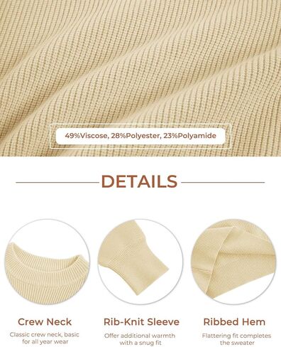 بلوفر منسوج للفتيات من Haloumoning بلوفر برقبة وهمية وأكمام طويلة وفانوس من عمر 5 إلى 14 سنة in Kuwait