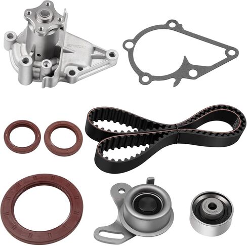 ECCPP Timing Belt Water Pump Kit Fit for1996-2011 for HYUNDAI Accent Kia Rio DOHC G4ED in Saudi Arabia