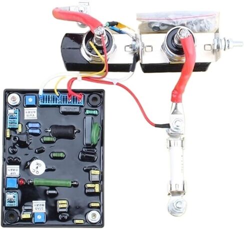 SAVRL-75A 220V SAVRH-75A 380V Three Phase GAVR 100A voltage regulator with the rectifier diode for carbon brush diesel generator(SAVRH-75A 380V) in Saudi Arabia
