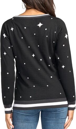 Tipsy Elves Women's Santa Unicorn Christmas Sweater X-Large in Kuwait