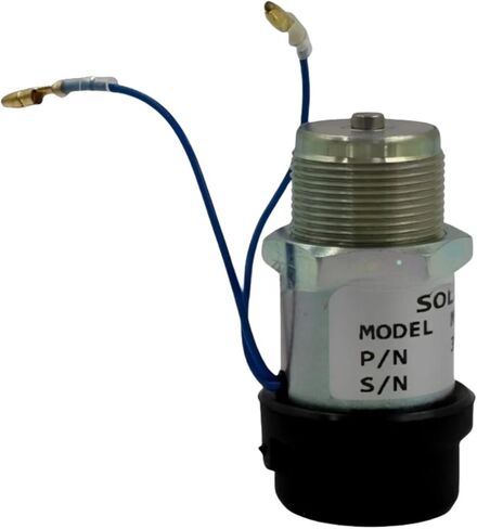 12V Fuel Shutoff Solenoid 30A87-00060 MM40967001 For K3B K3E K4D S3L S3L2Y1 K4D S4L2 L2E Engine 301.6C 301.8C Excavator in Saudi Arabia