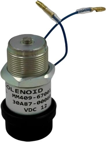 12V Fuel Shutoff Solenoid 30A87-00060 MM40967001 For K3B K3E K4D S3L S3L2Y1 K4D S4L2 L2E Engine 301.6C 301.8C Excavator in Saudi Arabia