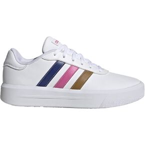 حذاء تزلج نسائي من adidas ذو نعل سميك، أبيض/أبيض/أسود، 11 in Saudi Arabia