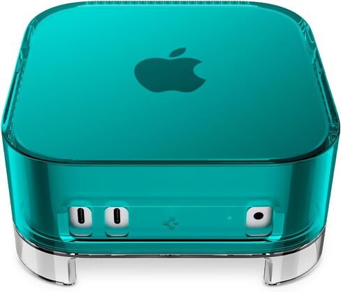 Spigen LD202 Designed for Mac Studio M2 Max, M2 Ultra, M1 Max, M1 Ultra Desktop Stand Mount with Built in Air Filter - Crystal Clear in Kuwait