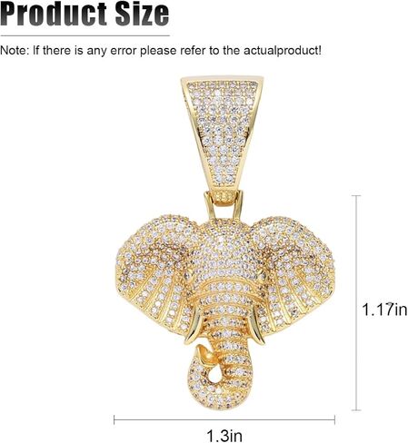 Bling Elephant Diamond Car Mirror Interior Hanging Ornament, Lucky Crystal Rhinestone Pendant Car Rear View Mirror Charm, Auto Accessories for Women (Silver) in Saudi Arabia