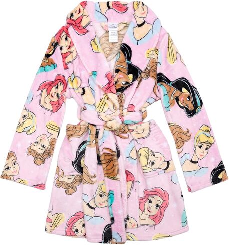 Disney Girls Princess Plush Hooded Sleep Bathrobe in Saudi Arabia