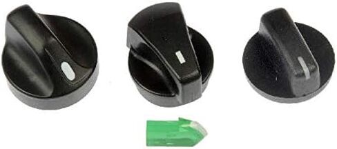 مقبض التحكم في السخان وتكييف الهواء - أسود - متوافق مع 1992-2002 Ford F-150 (حتى 15/11/2002) in Kuwait