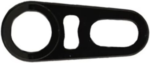 متوافق مع محوري لـ SCX6 1/6 RC ترقية أجزاء السيارة الزاحفة ملحقات معدنية 2-Speed ​​Servo Saver Set AXI252025 لقطع غيار ترقية RC السوداء in Kuwait
