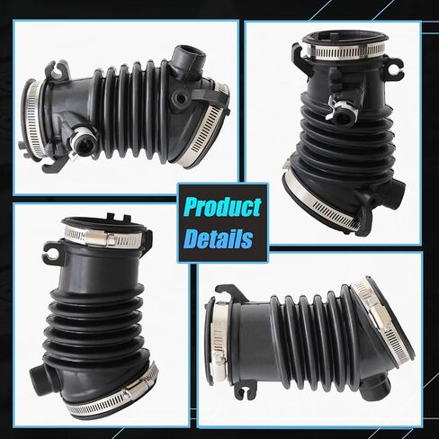 AUCERAMIC 17226-51B-H00 Engine Air Intake Tube Air Intake Hose Fit 2016-2022 for Honda HR-V 1.8L L4 GAS SOHC Naturally Aspirated,Air Cleaner Intake Hose Duct Tube Boot with Clamps 1722651BH00 in Saudi Arabia