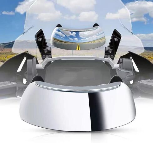 Motorcycle Windscreen Mirror for BMW Motorrad CE 04, Wide Angle Rearview Mirror for Motorbikes Wide‑Angle 180° Convex, Motorcycle Blind Spot Rear Mirror in Saudi Arabia