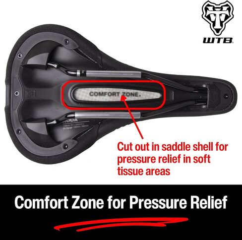 سرج WTB Koda واسع كرومولي باللون الأسود in Kuwait