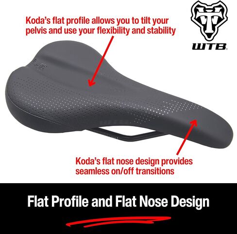 WTB Koda Wide Cromoly Black Saddle in Saudi Arabia