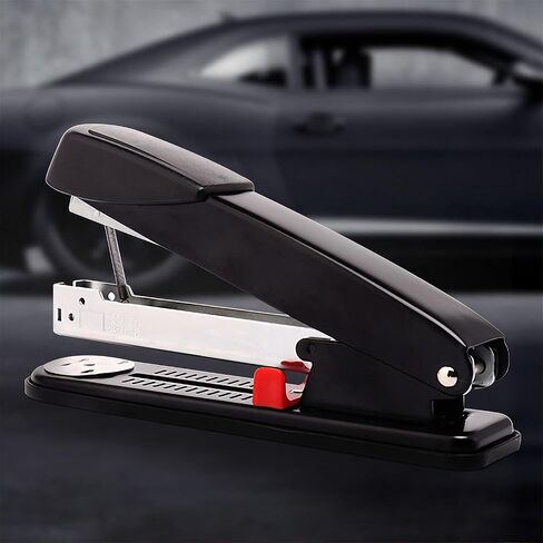 Heavy Duty Stapler, 50 Sheet Capacity, All Steel with Non-Slip Base & Paper Guide in Saudi Arabia