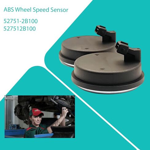 527512B100 Rear Car ABS Wheel Speed Sensor for Hyundai Santa Fe GL 2008-2018 for Hyundai Santa Fe GL Premium 2011-2018 for Hyundai Santa Fe GL Sport 2010-2018 1 Pair in Saudi Arabia