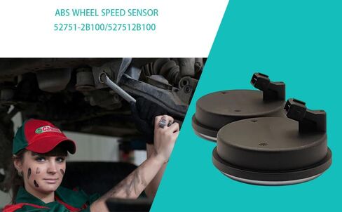 527512B100 Rear Car ABS Wheel Speed Sensor for Hyundai Santa Fe GL 2008-2018 for Hyundai Santa Fe GL Premium 2011-2018 for Hyundai Santa Fe GL Sport 2010-2018 1 Pair in Saudi Arabia