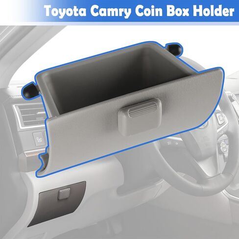 حامل صندوق القفازات باللون الرمادي متوافق مع Toyota Camry 2012 2013 2014 2015 يستبدل 55450-06030-B0 55450-06030 in Saudi Arabia