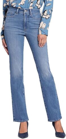 NYDJ Women's High Rise Marilyn Straight in Saudi Arabia