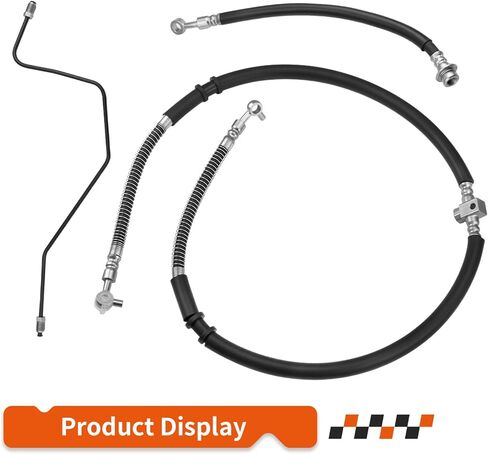 Front Brake Hose Line & Pipe Kit for Yamaha Raptor 700 700R YFM700 2006-2024 1PE-F5872-00-00 5TG-25873-20-00 1PE-F5871-00-00 in Saudi Arabia
