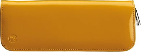 Pelikan 3-Pen Leather Pouch, Black/Green, 1 Each (924092) in Kuwait