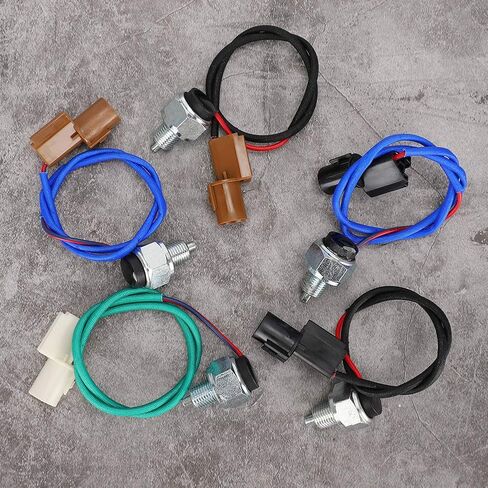 WALFRONT Gear Gear Shift Switch Position MR580151 for MonteroPajero، سهل التركيب، مادة ABS الصلبة، يناسب 3.0 3.5 DOHC .8 V6، حزمة مع 5 مفاتيح in Kuwait