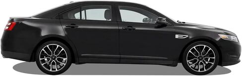SlickMod Chrome حذف تراكب الفينيل المعتم لسيارة Ford Taurus 2010-2019 (أسود لامع) in Saudi Arabia
