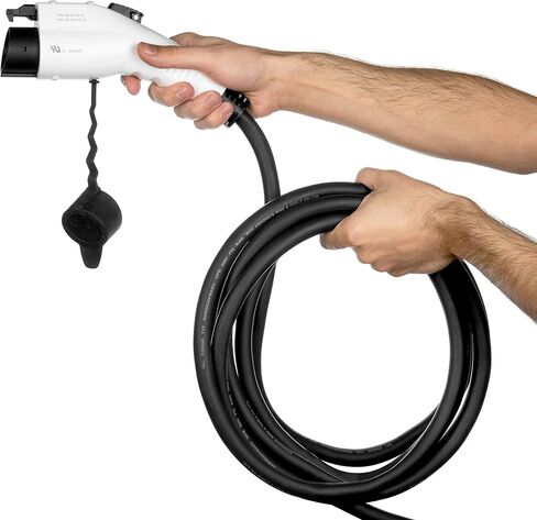 Ultra 32 Amp Electric Vehicle EV Charging Station J1772 NEMA 14-50 240V Level 2 EVSE with Display CSA Safety Certified in Saudi Arabia