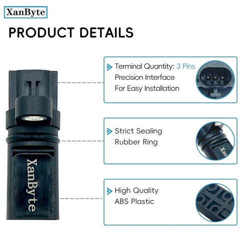 Crankshaft Position Sensor Compatible with Infiniti FX35, G35, I35, M35 & Nissan 350Z, Altima 02-06, Pathfinder 03-04, Quest, Murano, Maxima, 3.5L in Saudi Arabia