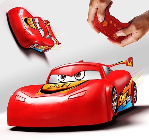 MIXSHAKE Remote Control Racing Toy for Kids, Red Cartoon Movie Car Design, Wall Climbing RC Cars, High-Speed MINI Toy Vehicle Gift for Boys Age 3 4 5 6, Christmas and Birthday Gifts in Saudi Arabia