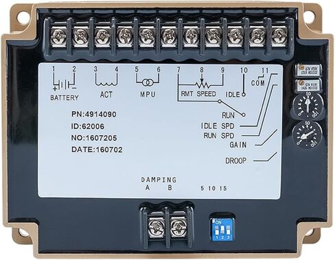 NTA855 speed controller 4914090 diesel engine generator part electronic govornor control board module ac alternator accessories in Saudi Arabia