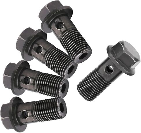 High Temperature Lug Nut Cover Cluth BoltsBrake Bolt & Washers, Unique Lug Nut, Easy Installation Scooter Motorcycle Brake Boltfor MotorcycleBanjo (M10×1mm) banjo bolts in Saudi Arabia