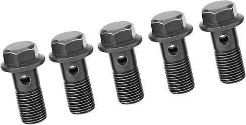 High Temperature Lug Nut Cover Cluth BoltsBrake Bolt & Washers, Unique Lug Nut, Easy Installation Scooter Motorcycle Brake Boltfor MotorcycleBanjo (M10×1mm) banjo bolts in Saudi Arabia