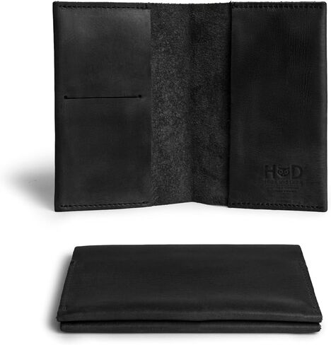 Hide & Drink, Leather Passport Case With Credit Card Slot, Bills Holder, Traveler Essentials, Handmade :: Bourbon Brown in Saudi Arabia