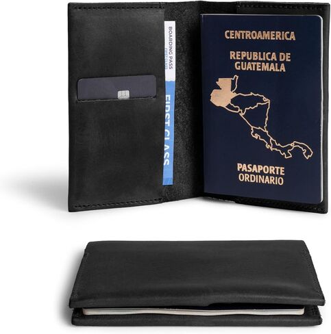 Hide & Drink, Leather Passport Case With Credit Card Slot, Bills Holder, Traveler Essentials, Handmade :: Bourbon Brown in Saudi Arabia