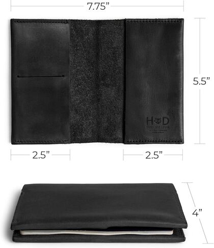 Hide & Drink, Leather Passport Case With Credit Card Slot, Bills Holder, Traveler Essentials, Handmade :: Bourbon Brown in Saudi Arabia