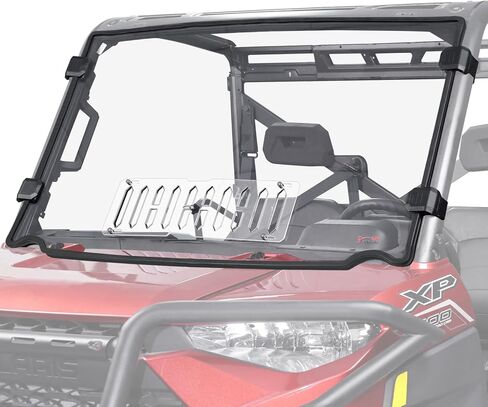 Ranger 1000 Windshield, StarknightMT Ranger Front Full Windshield Compatible with Polaris Ranger XP 1000 2017-2024, Ranger Crew XP 1000/ Diesel 2014-2024 in Saudi Arabia