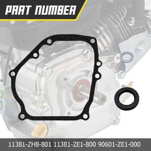 طقم كرنك غطاء جانبي حشية زيت 212cc، حشية غطاء رأس الأسطوانة، حشيات ختم زيت العمود المرفقي بديلة للمفترس 212 GX200 GX160 Go Karts Mini Bikes Coleman Ct200u in Saudi Arabia
