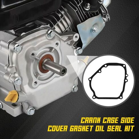 طقم كرنك غطاء جانبي حشية زيت 212cc، حشية غطاء رأس الأسطوانة، حشيات ختم زيت العمود المرفقي بديلة للمفترس 212 GX200 GX160 Go Karts Mini Bikes Coleman Ct200u in Saudi Arabia