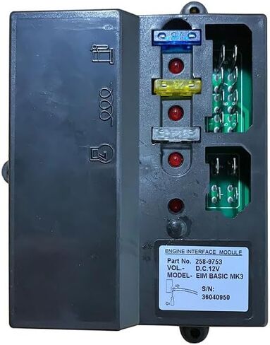 وحدة واجهة المحرك EIM BASIC MK3 258-9753 وحدة التحكم في السرعة مولد الديزل محرك المحرك منظم الشحن 258-9755 (12 فولت 630-465) in Kuwait