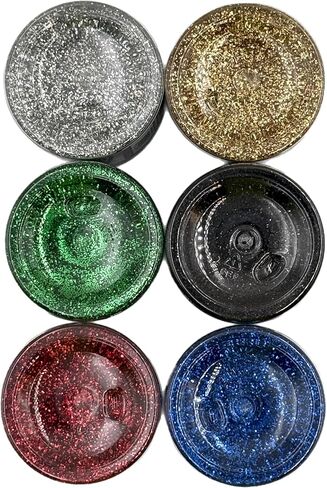Premium Small .015 High Temp Hex Glitter for Soft Plastic Bait Making - 2 oz. Bottle High Heat Resistant Lure Glitter (Jet Black - Small .015 Hex) in Saudi Arabia