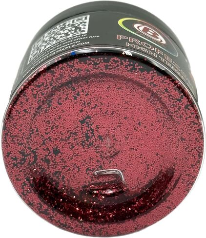 Premium Small .015 High Temp Hex Glitter for Soft Plastic Bait Making - 2 oz. Bottle High Heat Resistant Lure Glitter (Jet Black - Small .015 Hex) in Saudi Arabia
