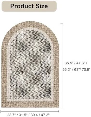 Hardwood Floor Office Chair Mat, Anti-Slip Desk Mat for Tile, Rolling Chair Floor Protector, Easy-Clean Computer Mat Rug (47.3" x 70.9", Blue) in Saudi Arabia