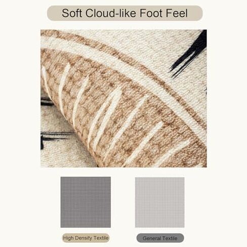 Hardwood Floor Office Chair Mat, Anti-Slip Desk Mat for Tile, Rolling Chair Floor Protector, Easy-Clean Computer Mat Rug (47.3" x 70.9", Blue) in Saudi Arabia