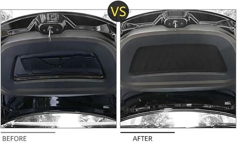 Front Engine Hood Insulation Cotton Pad Double-Layer Front Trunk Lid Mat Cover Dustproof And Soundproof, Compatible For Tesla Model Y in Saudi Arabia