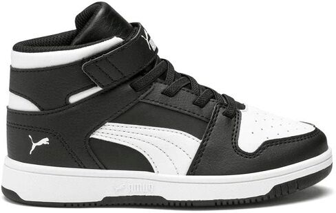 PUMA Rebound Layup جلد صناعي (للأطفال الكبار) Puma Team Royal/Puma Black/Puma Black 6.5 Big Kid M in Saudi Arabia