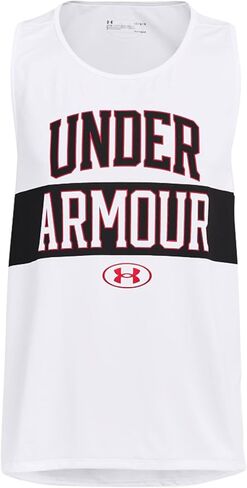 Under Armour men's tech tank printed in Saudi Arabia