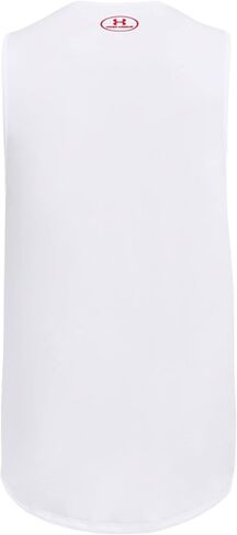 Under Armour men's tech tank printed in Saudi Arabia
