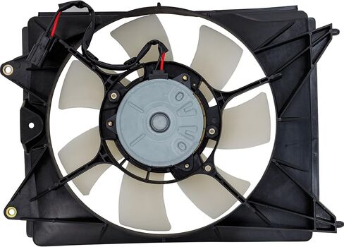 مجموعة تجميع مروحة التبريد Garage-Pro متوافقة مع مروحة مكثف مكيف الهواء Honda Civic 2012-2015، جانب الركاب، 1.5 لتر، 1.8 لتر، 2.4 لتر، سيدان، مروحة واحدة in Kuwait