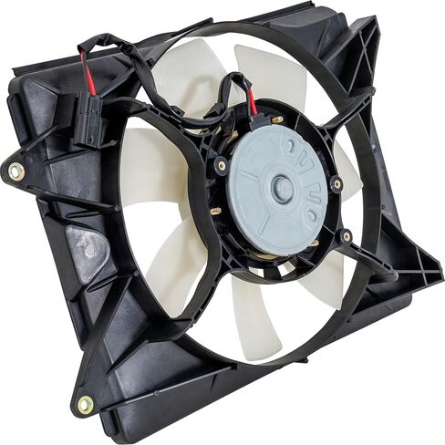 مجموعة تجميع مروحة التبريد Garage-Pro متوافقة مع مروحة مكثف مكيف الهواء Honda Civic 2012-2015، جانب الركاب، 1.5 لتر، 1.8 لتر، 2.4 لتر، سيدان، مروحة واحدة in Kuwait
